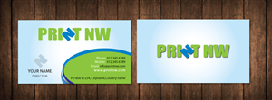 Business Card Design by meet007 for PrintNW | Design: #3828524