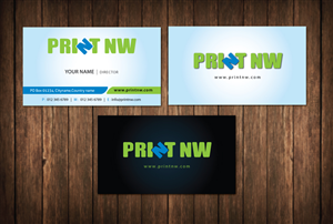 Business Card Design by meet007 for PrintNW | Design: #3828578