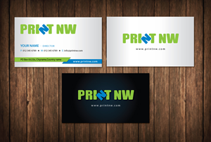 Business Card Design by meet007 for PrintNW | Design: #3828643