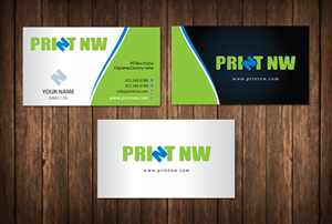 Business Card Design by meet007 for PrintNW | Design: #3828738