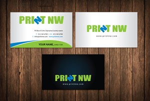 Business Card Design by meet007 for PrintNW | Design: #3828847