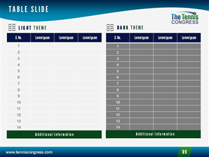 PowerPoint-Design von moreslides für US Tennis Congress | Design: #3861719