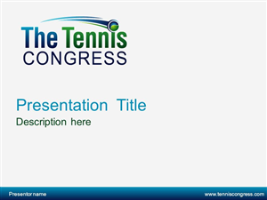 PowerPoint-Design von moreslides für US Tennis Congress | Design: #3861756