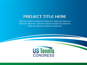 PowerPoint-Design von Best Design Hub für US Tennis Congress | Design: #3828438