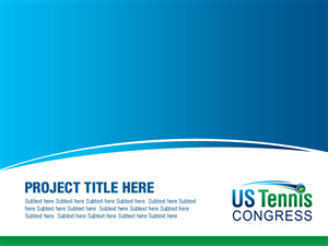PowerPoint-Design von Best Design Hub für US Tennis Congress | Design: #3828462