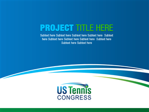 PowerPoint-Design von Best Design Hub für US Tennis Congress | Design: #3839786