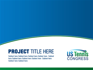 PowerPoint-Design von Best Design Hub für US Tennis Congress | Design: #3839787