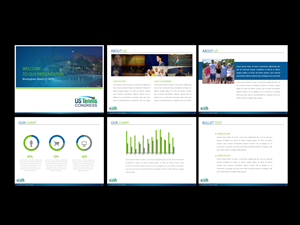 PowerPoint-Design von Nila für US Tennis Congress | Design: #3847828