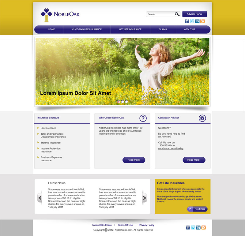 Diseño Web por DesignXyz para este proyecto | Diseño #1044380