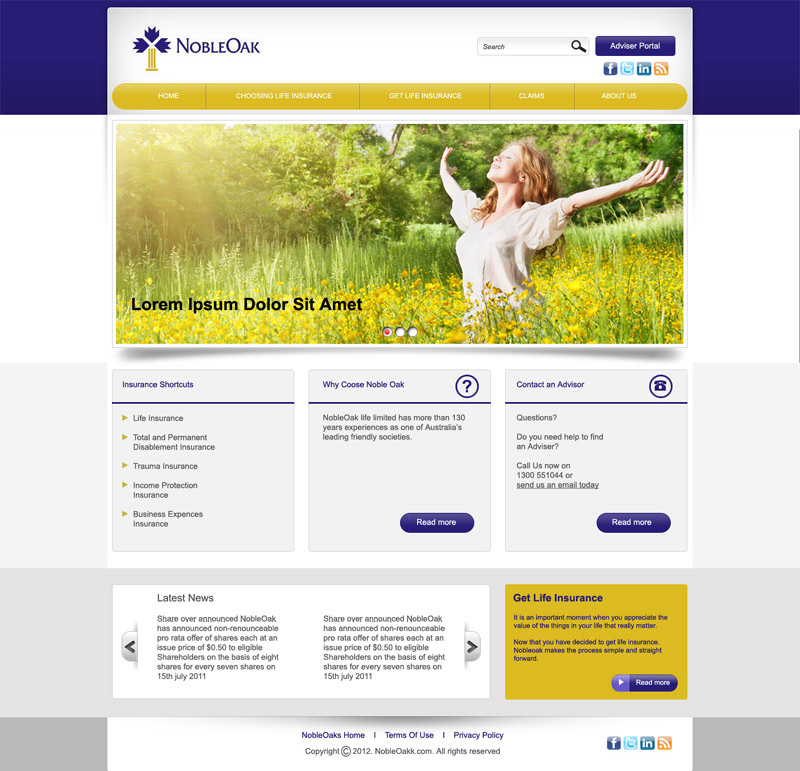 Diseño Web por DesignXyz para este proyecto | Diseño #1044390