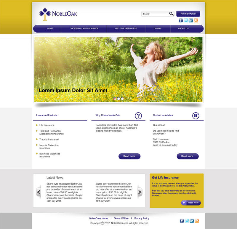 Diseño Web por DesignXyz para este proyecto | Diseño #1051261