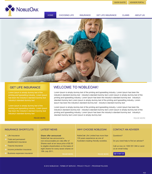 Web Design par pb pour ce projet | Design : #1027645