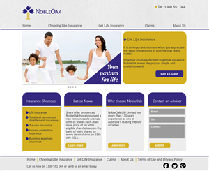 Web Design by VangelTzo for this project | Design #1016226
