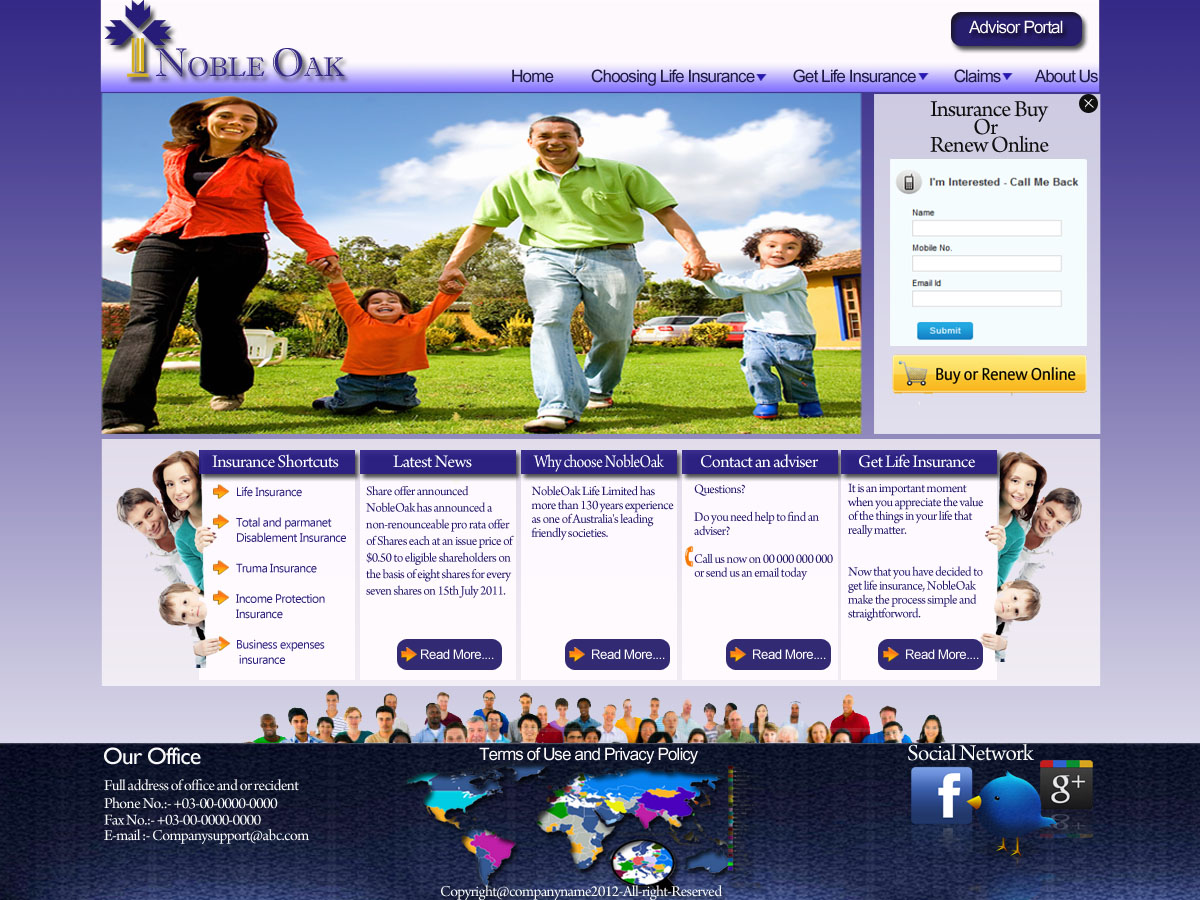 Web Design by spsingh for this project | Design #1018177