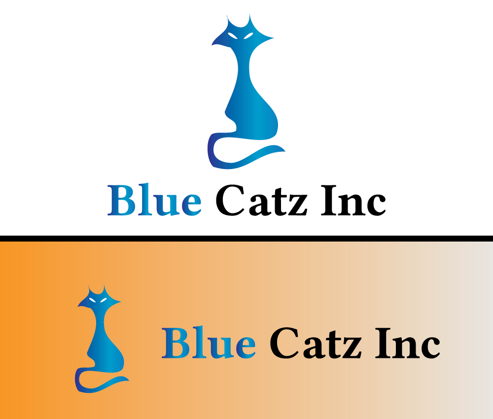 Logo Design by kanwelhome for Blue Catz Inc | Design #3865343