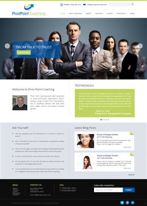 Wordpress Design by pb for Bayside South LLC | Design: #3860790