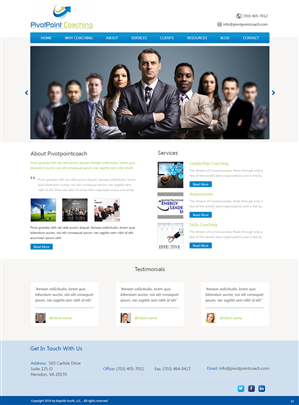 Wordpress Design by pb for Bayside South LLC | Design: #3860801