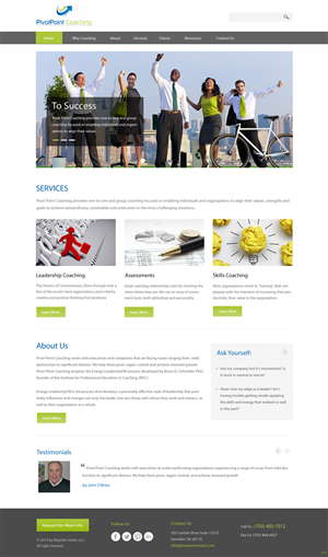 Wordpress Design by pb for Bayside South LLC | Design: #3860812