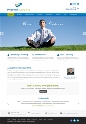 Wordpress Design by pb for Bayside South LLC | Design: #3860832
