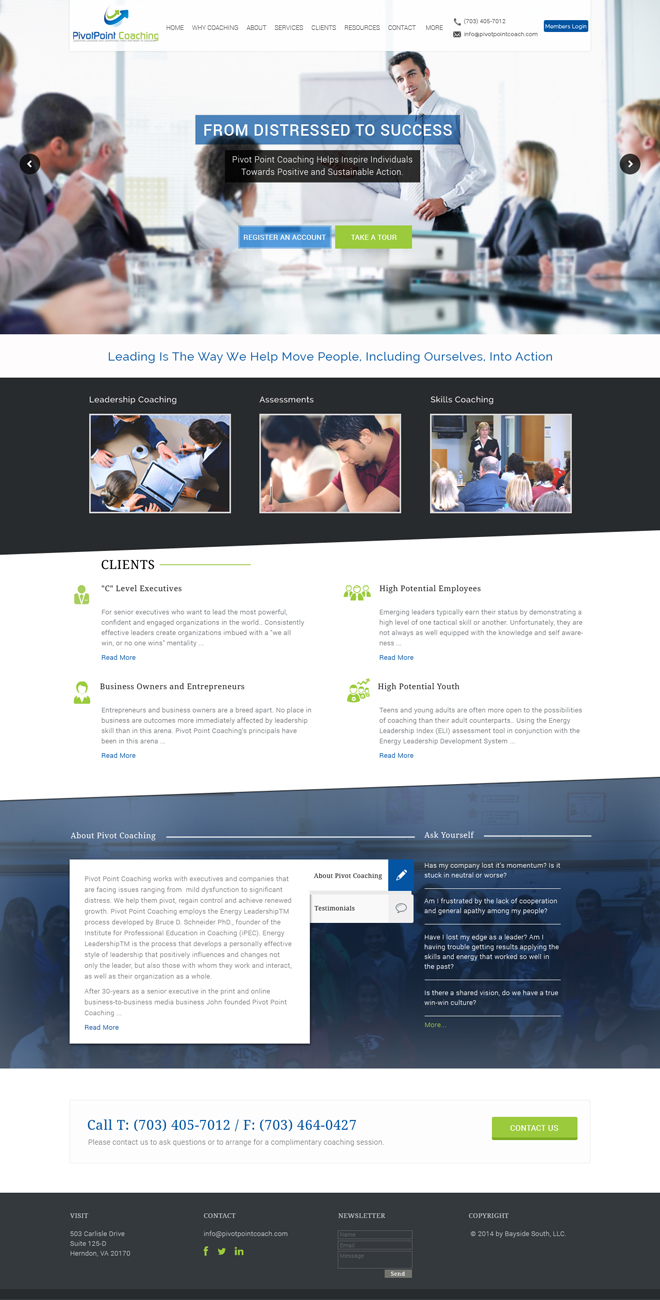 Diseño Wordpress por Da Miracle para Bayside South LLC | Diseño #3868963