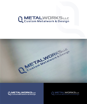 Diseño de Logo por xyMotion para Q Metalworks LLC | Diseño: #3841119