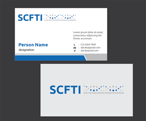 Business Card Design for Oncology Consulting Company