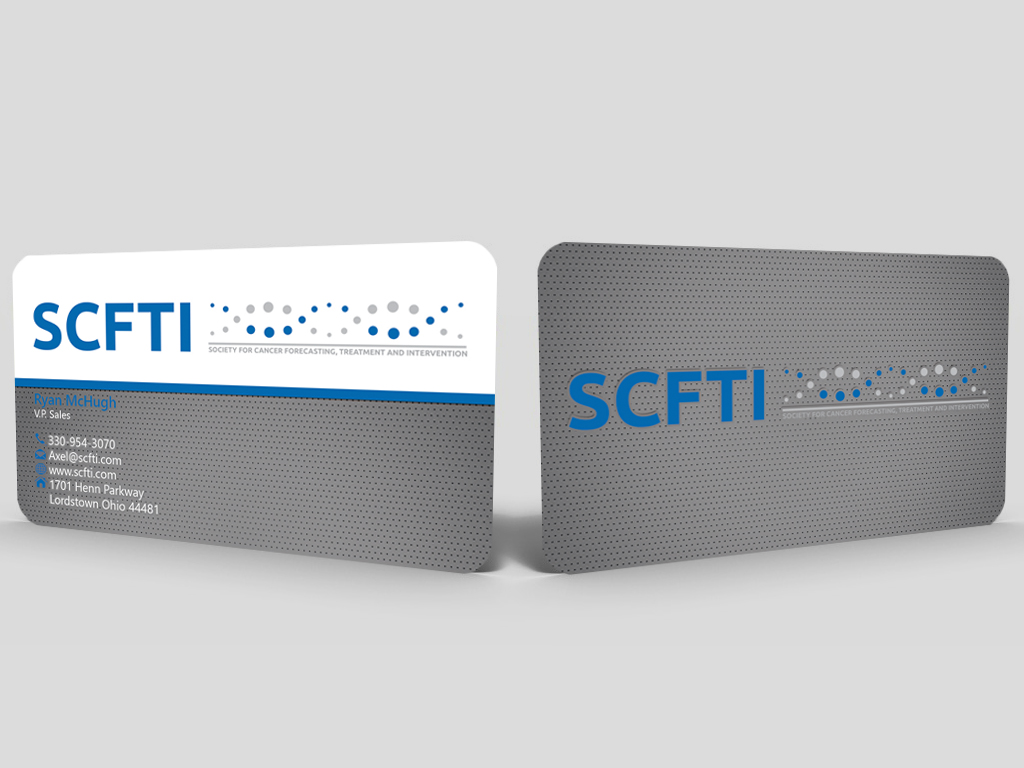 Design de Carte de Visite par Hardcore Design pour Society for Cancer Forecasting Treatment and Intervention | Design #3861566