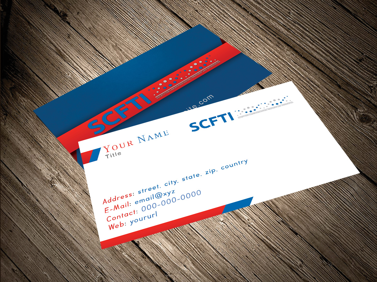 Diseño de Tarjeta de Presentación por Riz' para Society for Cancer Forecasting Treatment and Intervention | Diseño #3866604