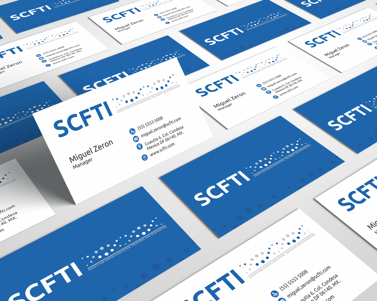 Design de Carte de Visite par HYPdesign pour Society for Cancer Forecasting Treatment and Intervention | Design #3830907