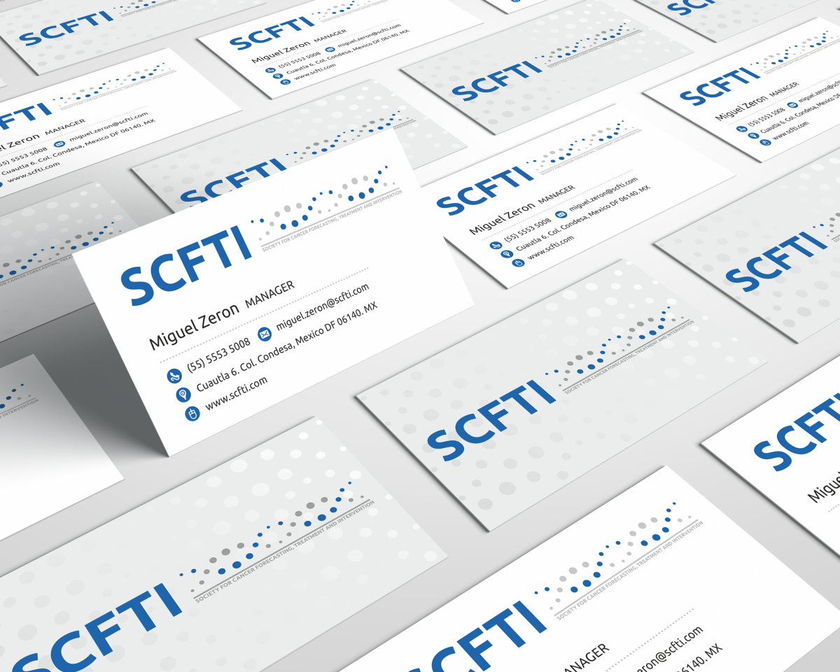 Business Card Design by HYPdesign for Society for Cancer Forecasting Treatment and Intervention | Design #3830915