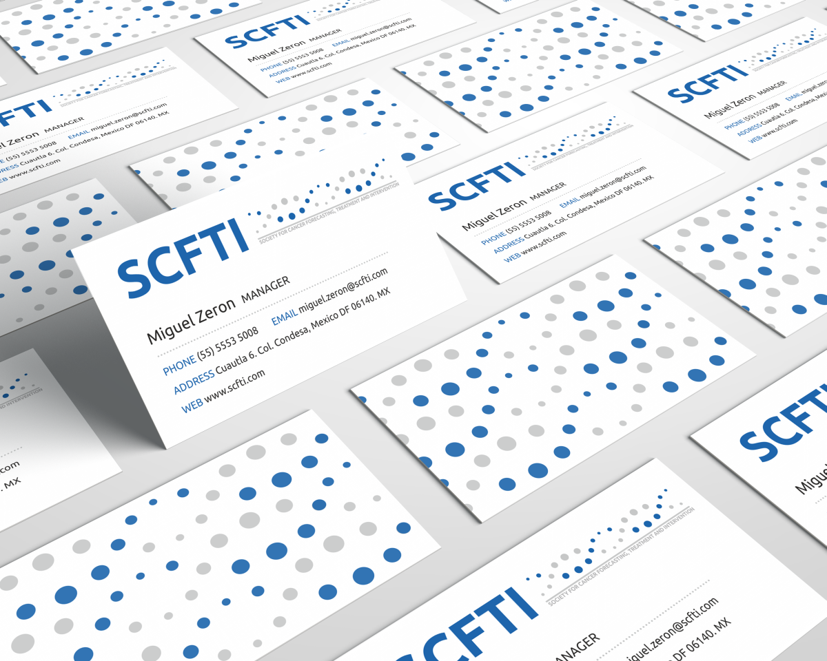 Business Card Design by HYPdesign for Society for Cancer Forecasting Treatment and Intervention | Design #3830923