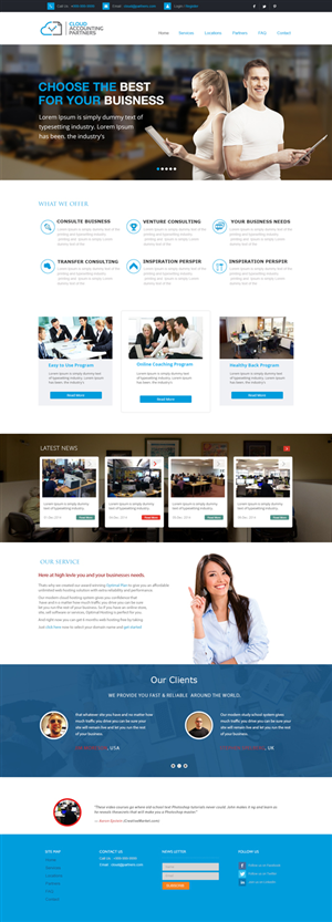 Web Design by the-lion-king for Website Movement, LLC | Design: #3837707