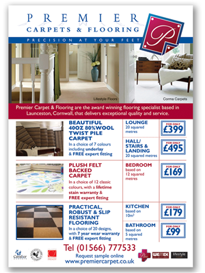 Advertisement Design by paperbutterfly for Premiercarpets & flooring | Design: #1017743