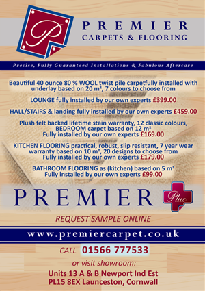 Advertisement Design by caroline's design for Premiercarpets & flooring | Design #1022783