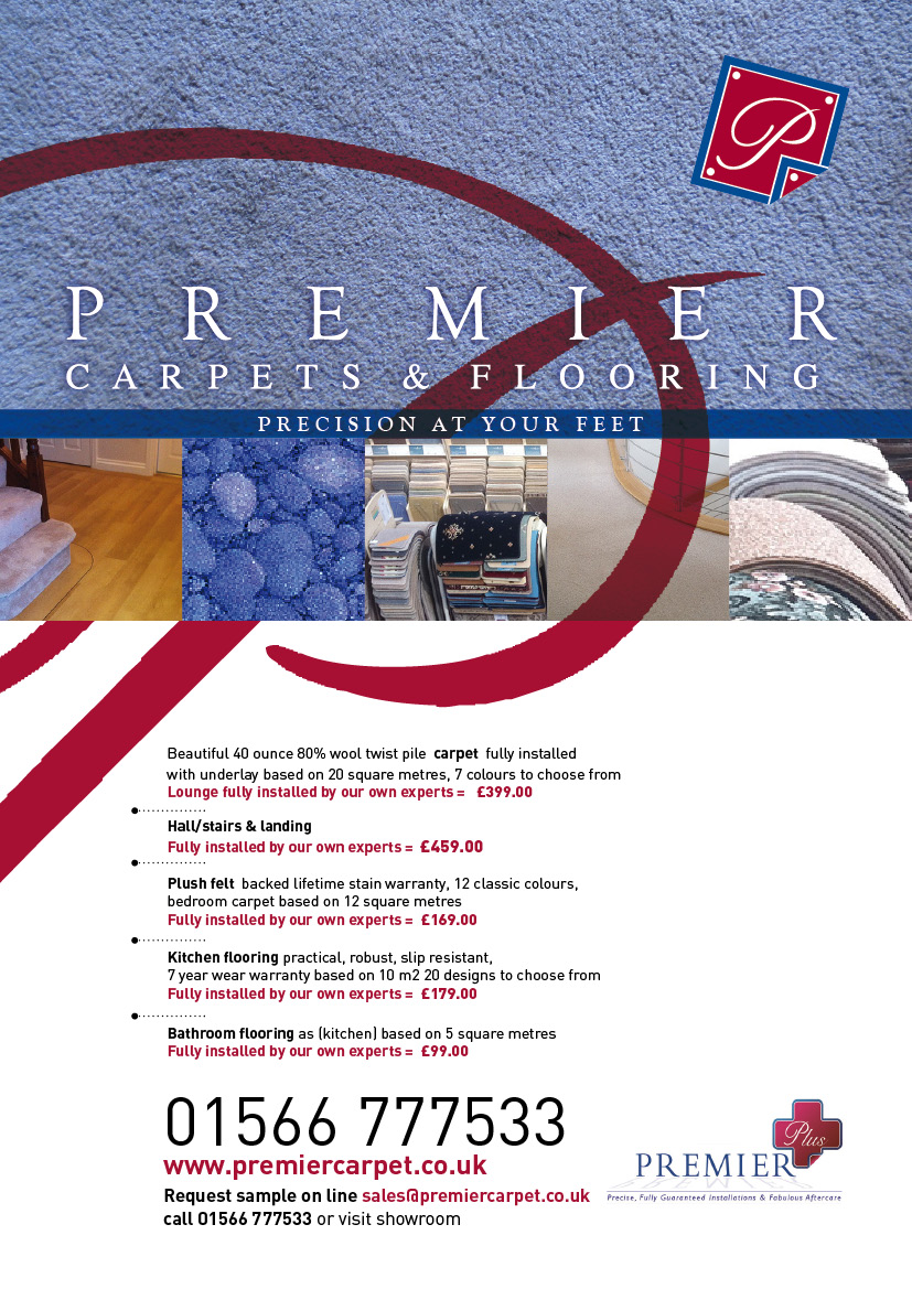 Advertisement Design by Sabrina Taddei for Premiercarpets & flooring | Design #1020863