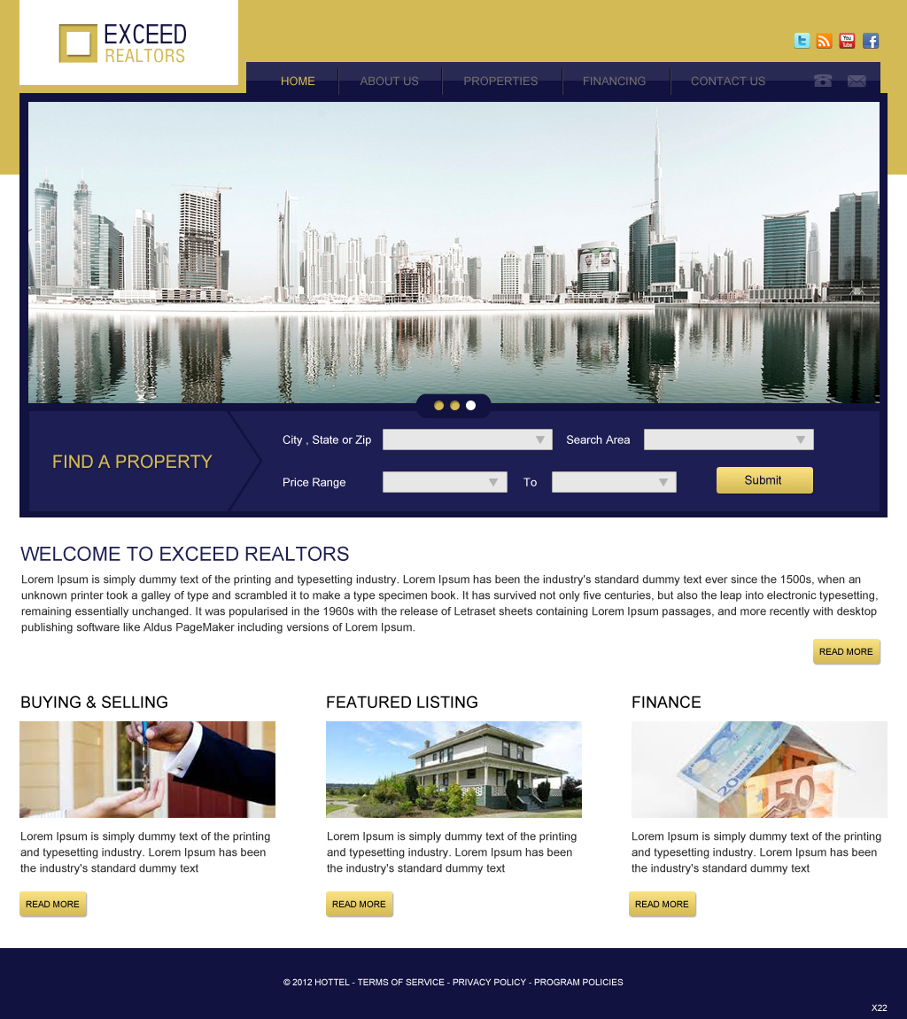 Web Design by pb for ExIT | Design: #1027641