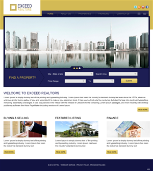 Web Design by pb for ExIT | Design: #1027641
