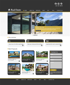 Web Design by VangelTzo for ExIT | Design #1017323