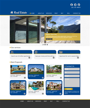 Web-Design von VangelTzo für ExIT | Design: #1017332