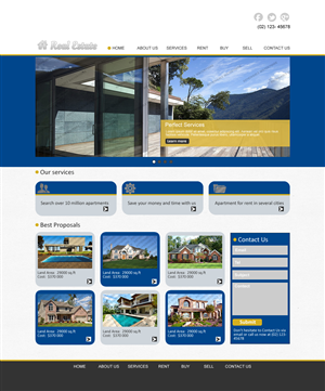 Web-Design von VangelTzo für ExIT | Design: #1017340