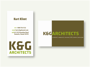 Business Card Design by aye4design for this project | Design: #131218