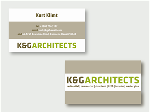 Business Card Design by aye4design for this project | Design: #131221