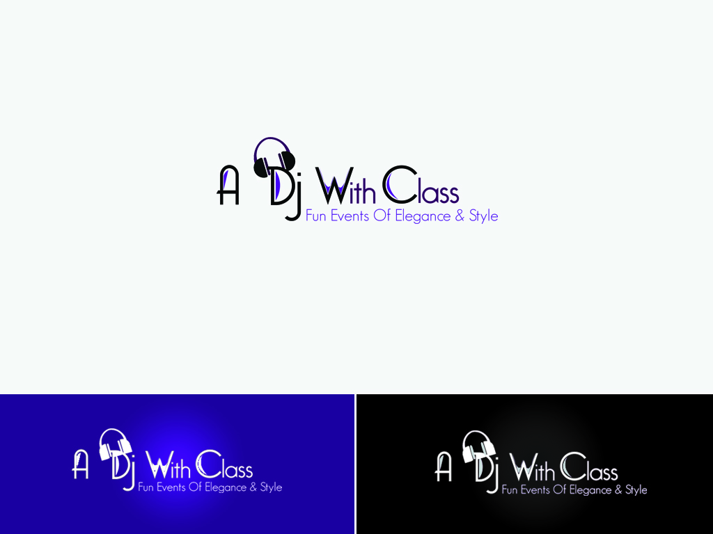 Logo Design by Suban Tee for A Dj With Class | Design #3848419