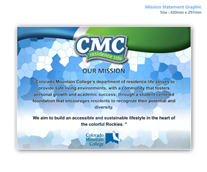 Res Life Mission Statement Graphic | Design Graphique par MicroZ