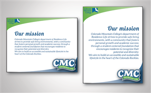 Graphic Design by Christopher Chew for Colorado Mountain College | Design #3886009