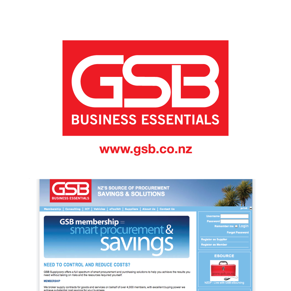 Logo Design by gvb design communications for GSB | Design #126667