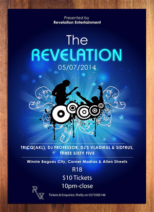 Poster Design by Sbss for Revelation Entertainment | Design: #3849384
