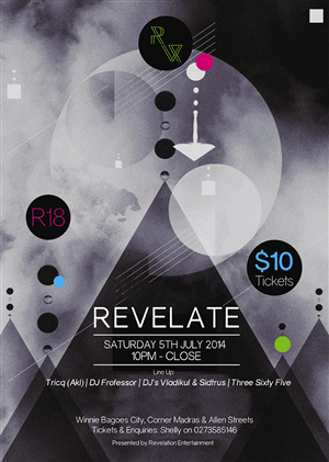 Poster Design by Lou Sharp for Revelation Entertainment | Design: #3919740