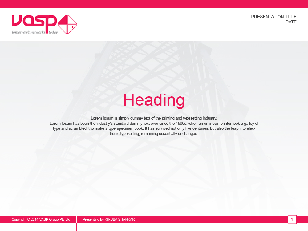 PowerPoint Design by Kiruba Shankar for this project | Design #3836713