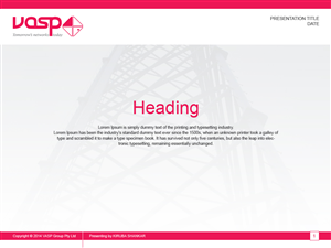 PowerPoint Design by Kiruba Shankar for this project | Design: #3836713